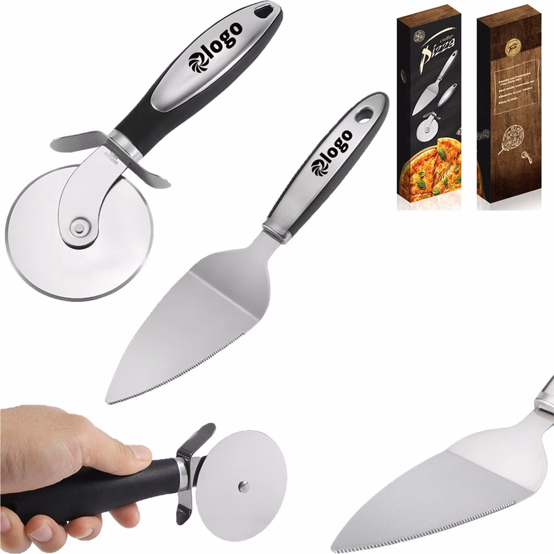 Pizza Cutter and Pie Server Set