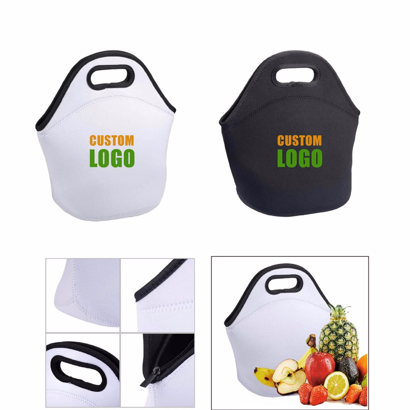 MOQ 10 pcs Neoprene Meal Pouch