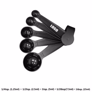 5 In 1 Measuring Spoon Set With Volume Markings