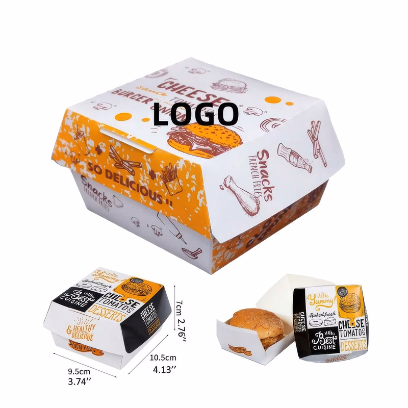 Custom Disposable Burger Box
