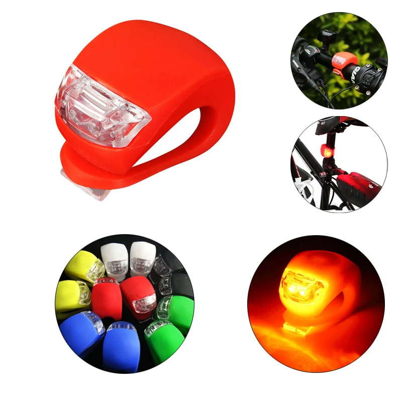 LED Silicone Bicycle Taillight 1