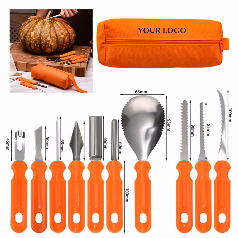 Halloween Pumpkin Carving Kit-11-Piece Set