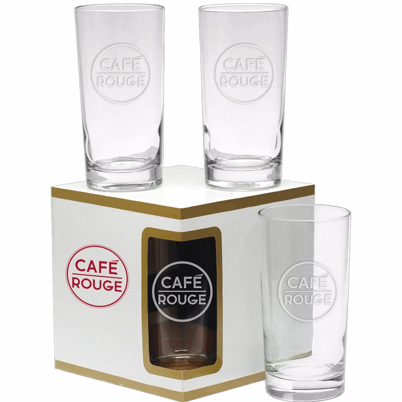 12 oz. Deluxe Beverage Premium Set - Etched