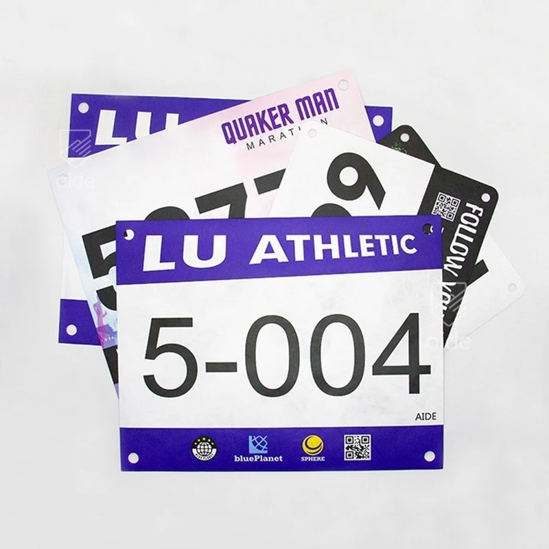 Marathon Race Number with Pin 1