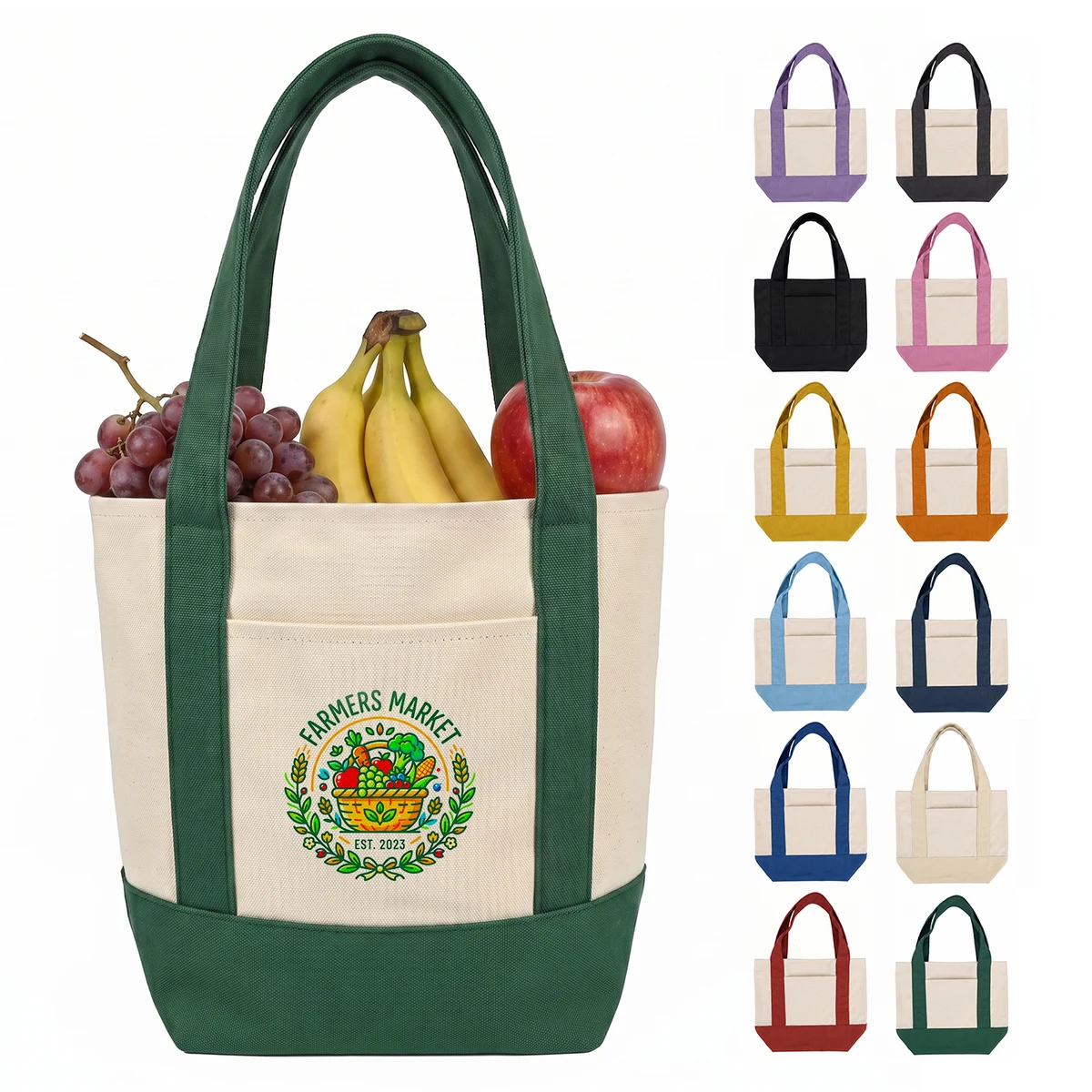 14 Oz Mini Cotton Canvas Tote 1