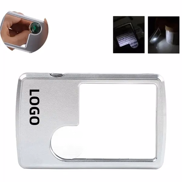LED Magnifying Card with Ultra-Clear Vision Aid