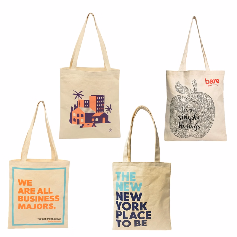 Canvas Magazine Tote Bag