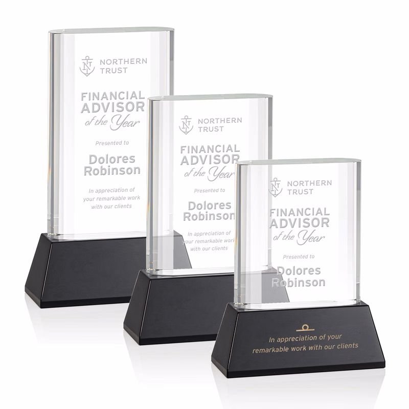 Merit Award on Base - Black