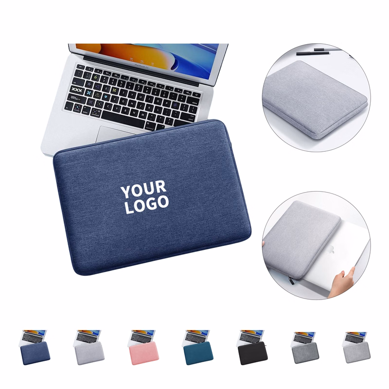 14" Waterproof Canvas Laptop Sleeve With Shock Protection