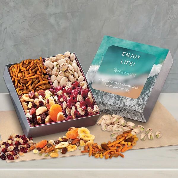 Full Color Gift Box with Gourmet Treats 1