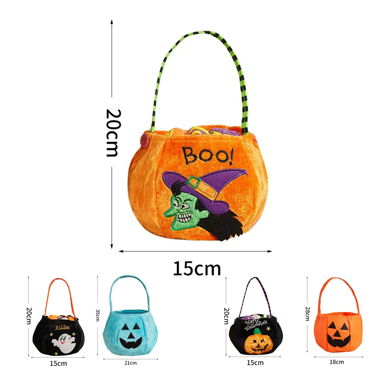 Candy Plush Baskets Bags 1
