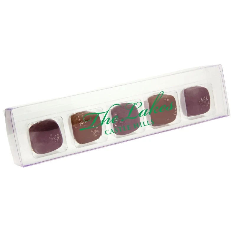 Acetate Sticks with Sea Salt Caramels 1