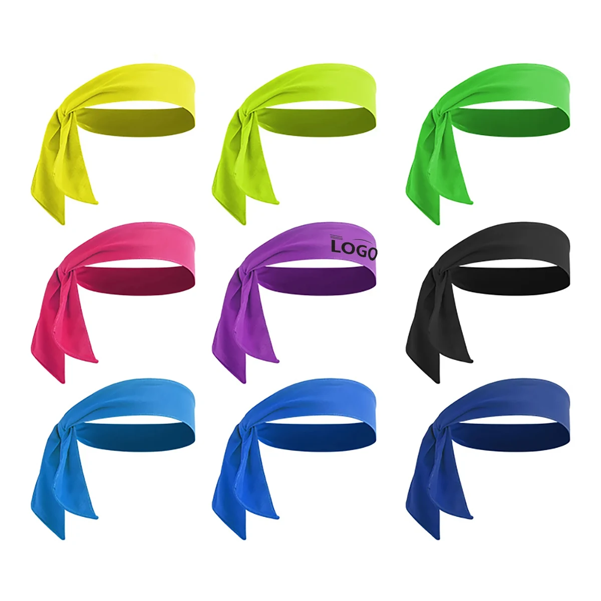 Full Color Sweat Absorbing Workout Hair Band MOQ 100PCS 1