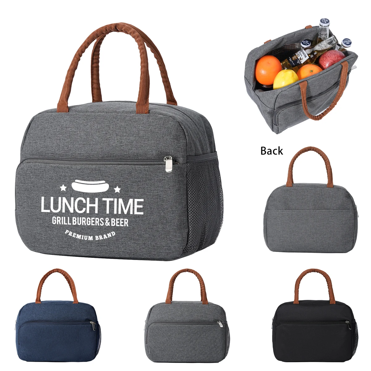Portable 12 Can Cooler Lunch Bag 1