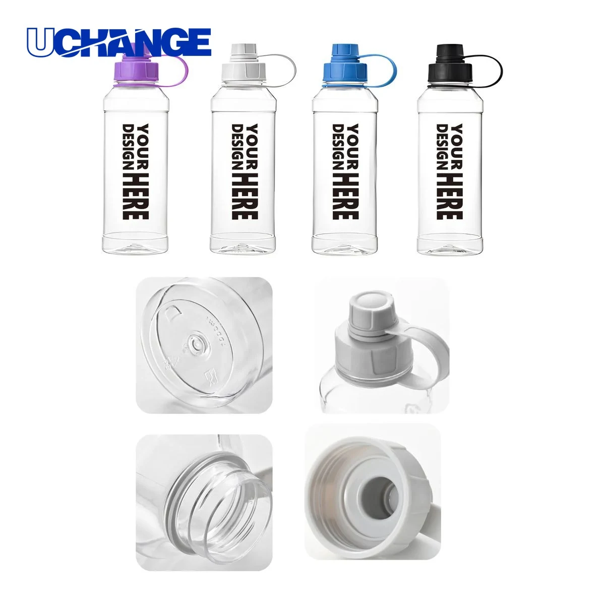 Plastic Water Bottle Container (33 Oz) 1