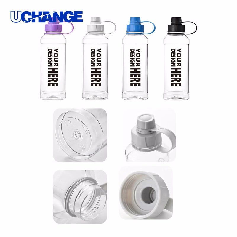 Plastic Water Bottle Container (33 Oz)