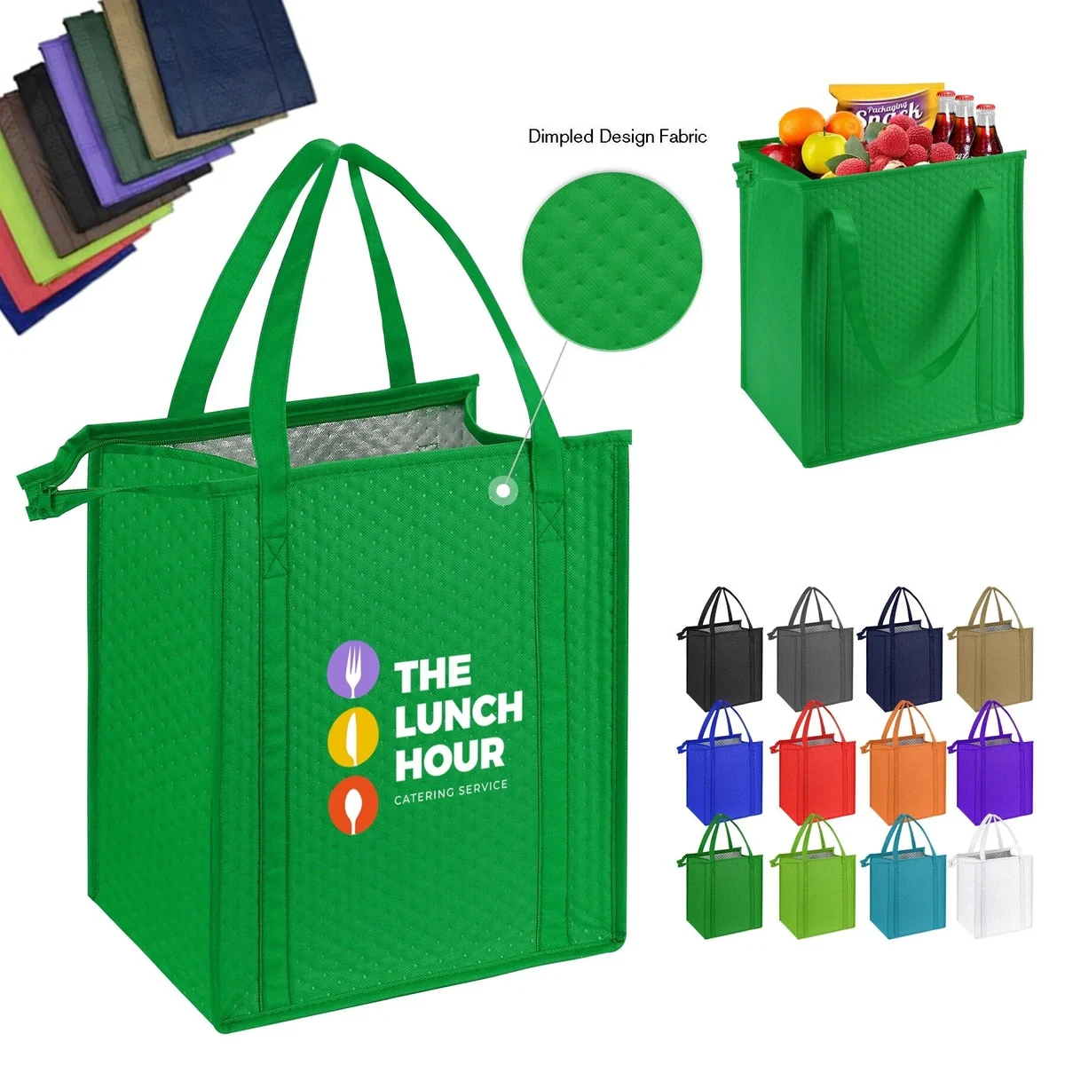 Thermal Non-Woven Grocery Cooler Bag 1