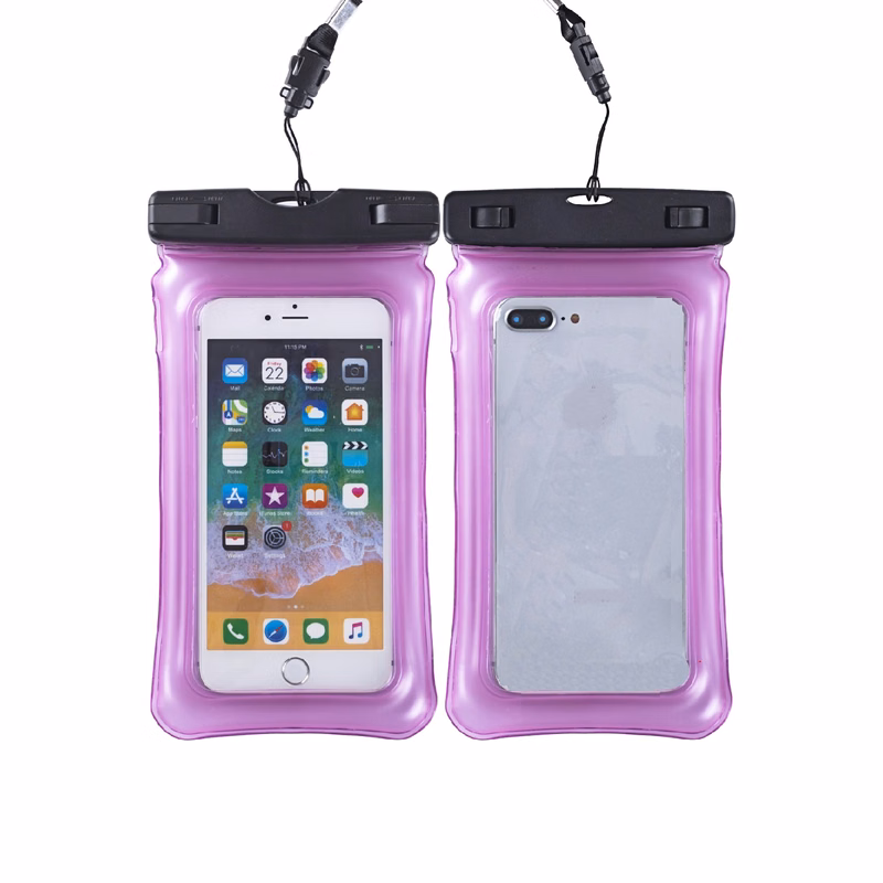 IPX8 Waterproof Floating Phone Pouch with Lanyard