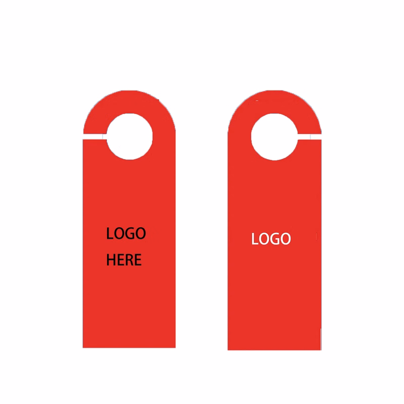 Coated Paper Custom Hanging Door Publicity Sign Plate