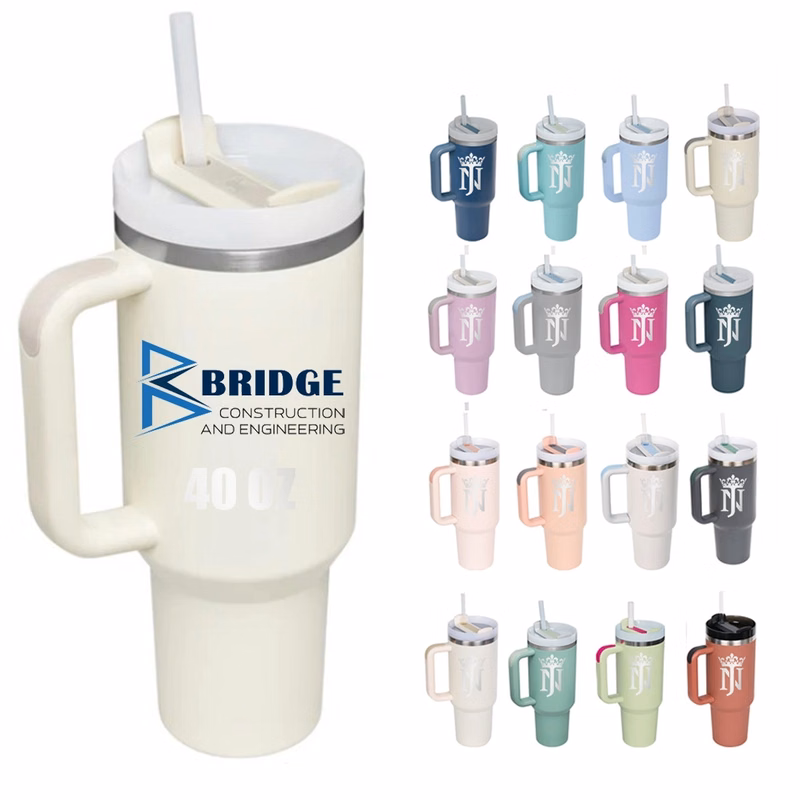 40 OZ Quencher H2.0 Iceflow Stainless Stee Tumbler