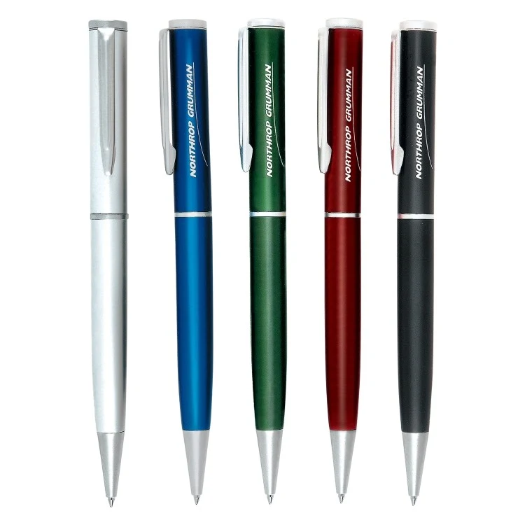 Aluminus Metal Twist Action Ballpoint Pen 1