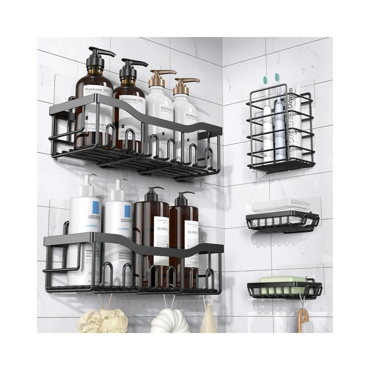 Shower Caddy 5 Pack 1