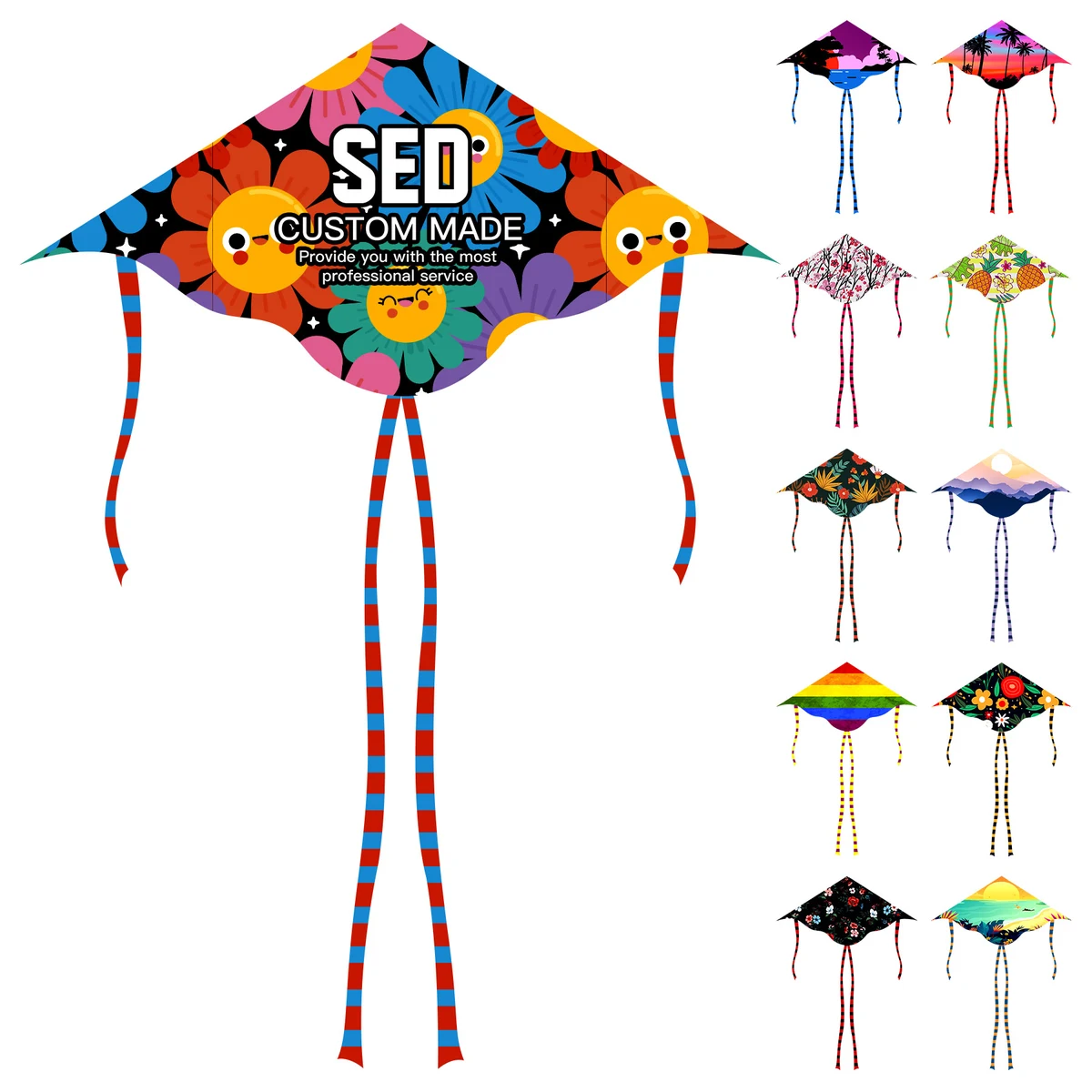 Custom Polyester Full Color Kite 1