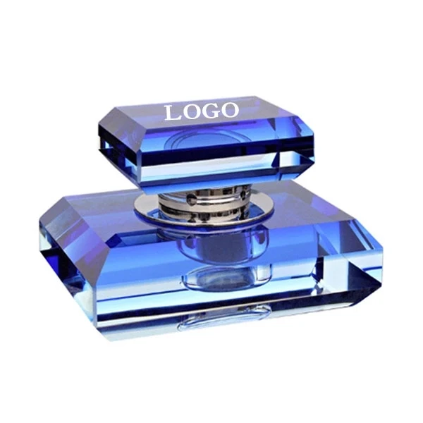 Square Crystal Car Perfume Bottle 1