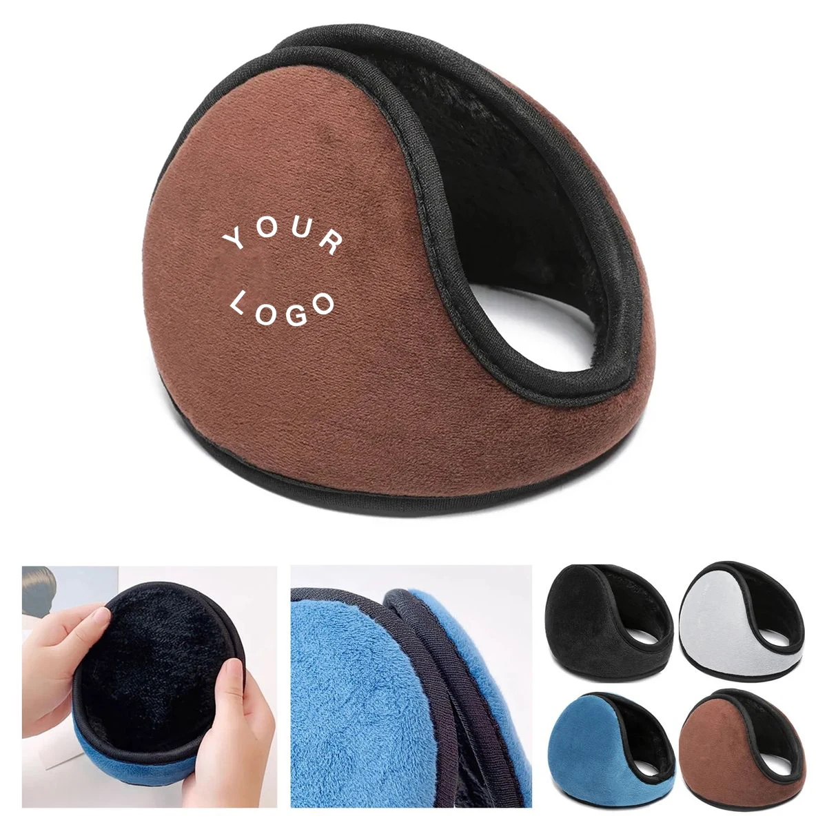 Soft Fleece Earmuffs for Outdoor Activities 1