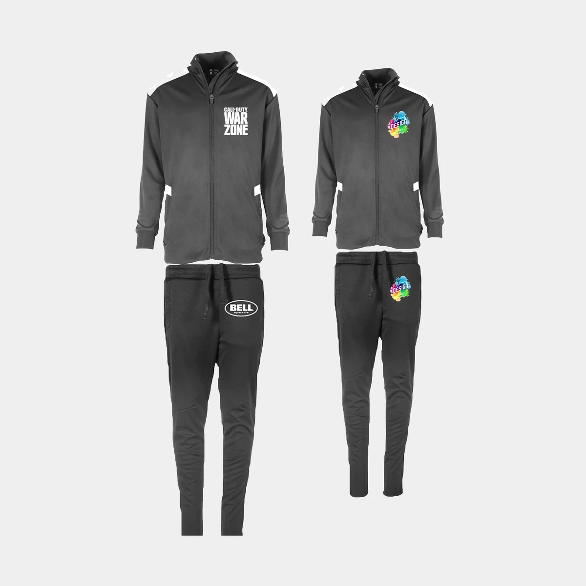 Youth Piqué Performance Tracksuit 1