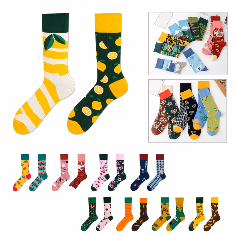Full Color Cotton Socks