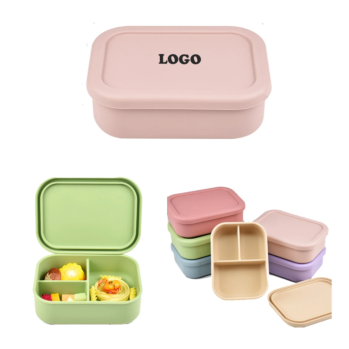 MOQ 5 pcs Bento Lunch Boxes 1