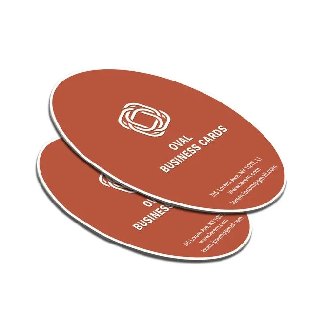 Oval Business Cards (3.5" x 2") 1