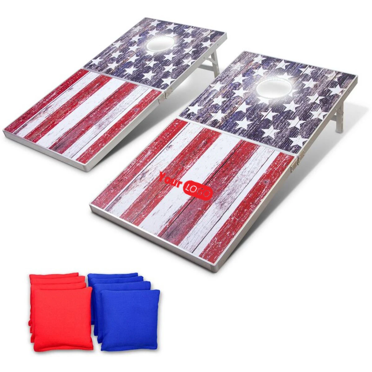 American Flag Cornhole Game Set 1