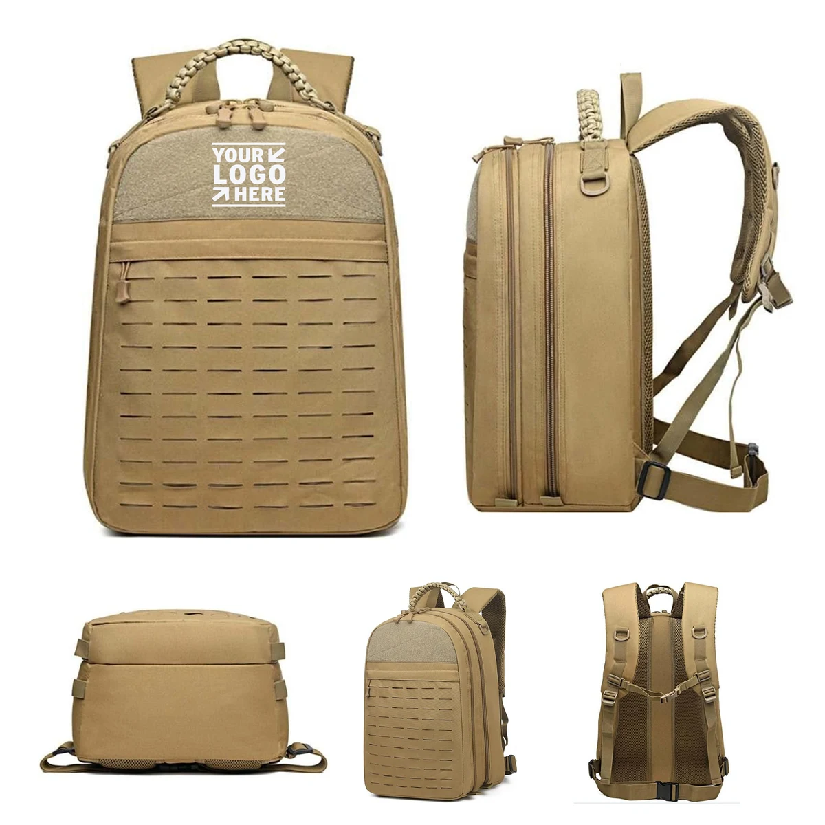 Military 25L Laser Cut Molle Hiking Backpack Lightweight Hiking Traveling Daypack 1