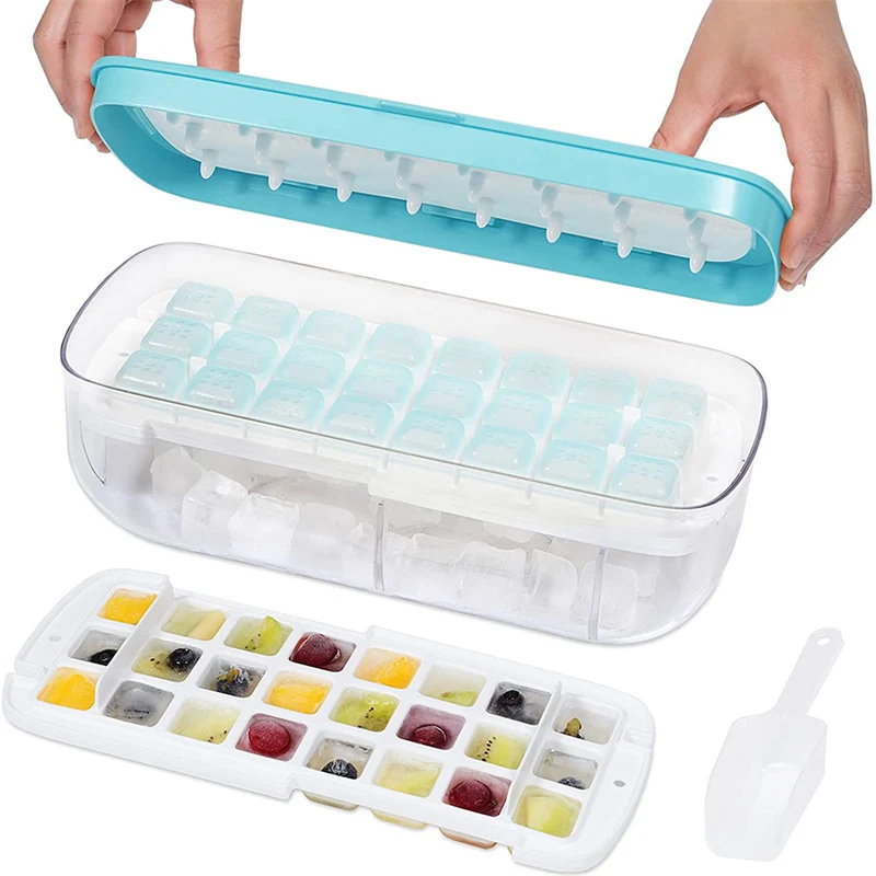 Ice storage box with lid 1