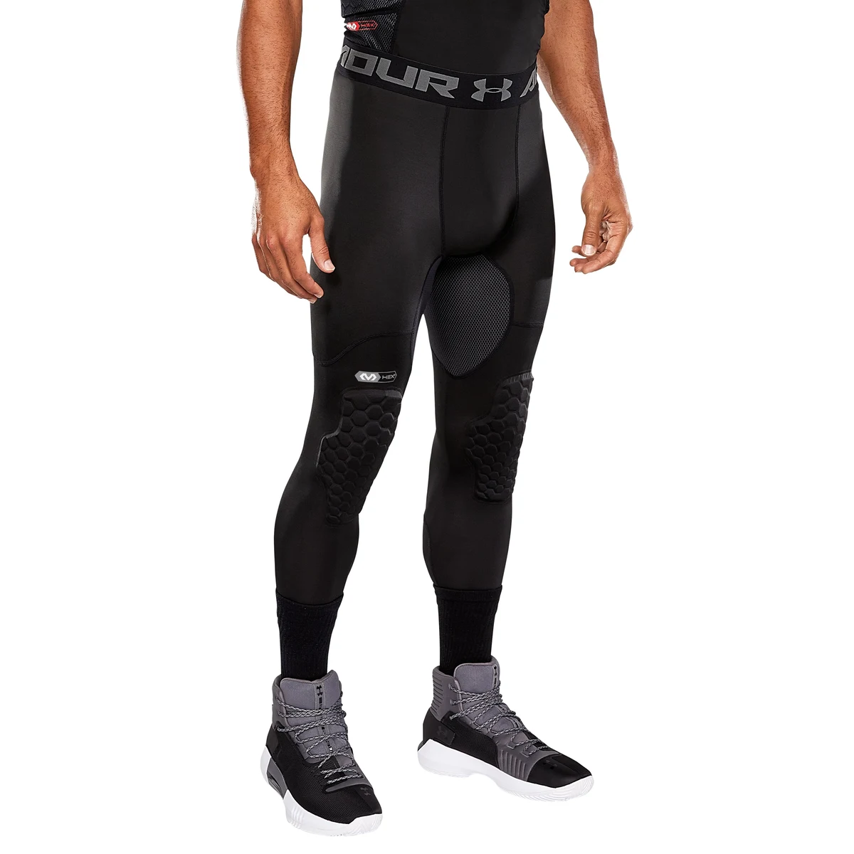 UA Gameday Armour Men's 2-Pad Basketball Tights 1