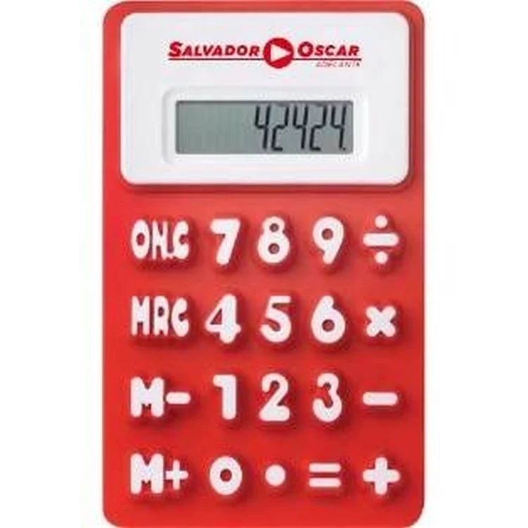 8 Digital Flexible Silicone Calculator 1