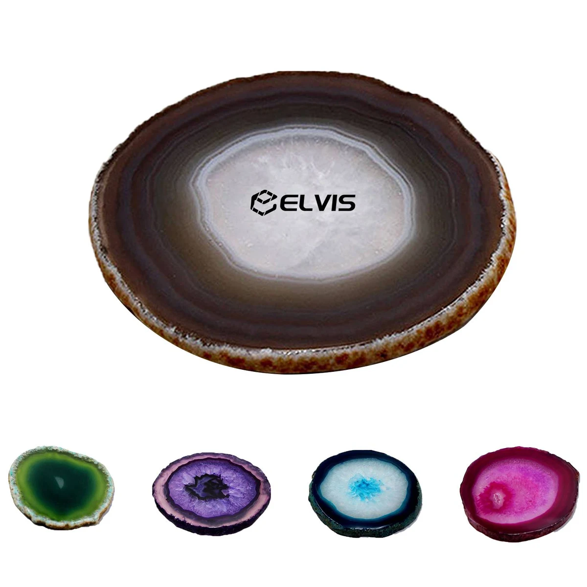 Natural Agate Cup Coffee Coaster 1