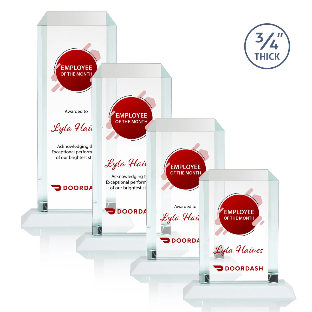 Dalton VividPrint™ Award - White 1