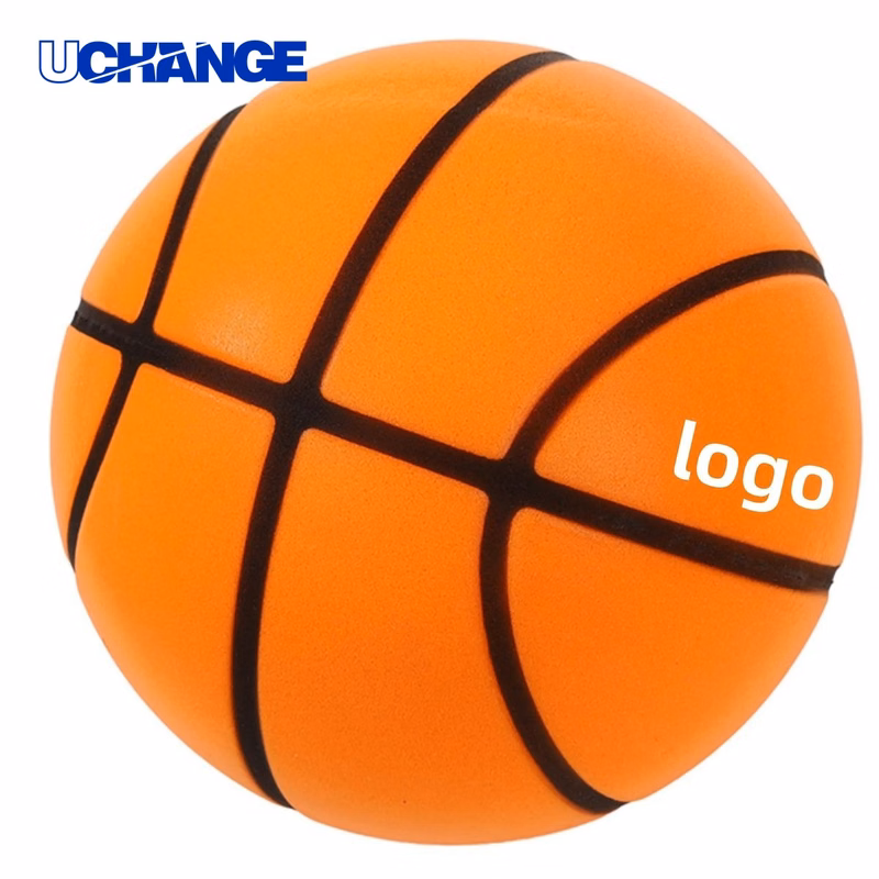 Silent Basketball with 3D Notch