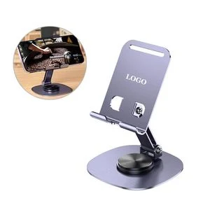Portable Folding Rotating Metal Phone Stand 1