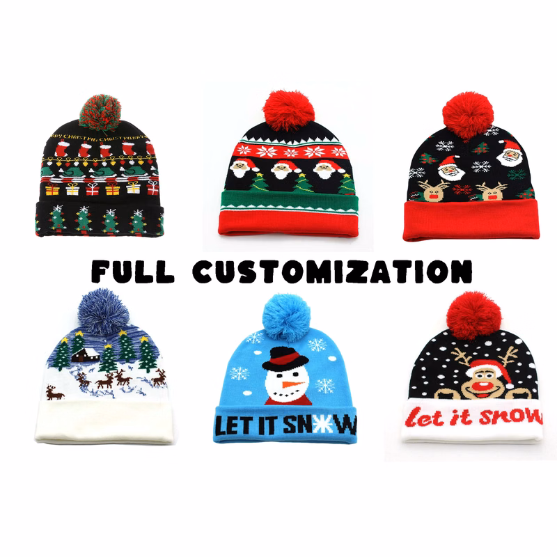 Personalized Acrylic Pom Beanie for Events