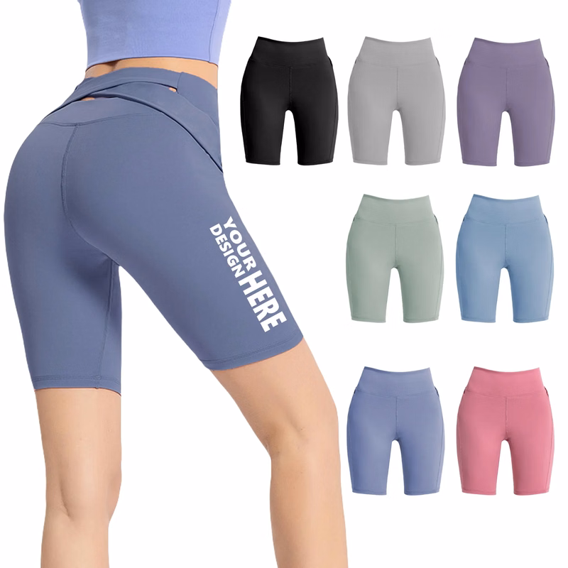 Women's High-Waist Compression Workout Shorts