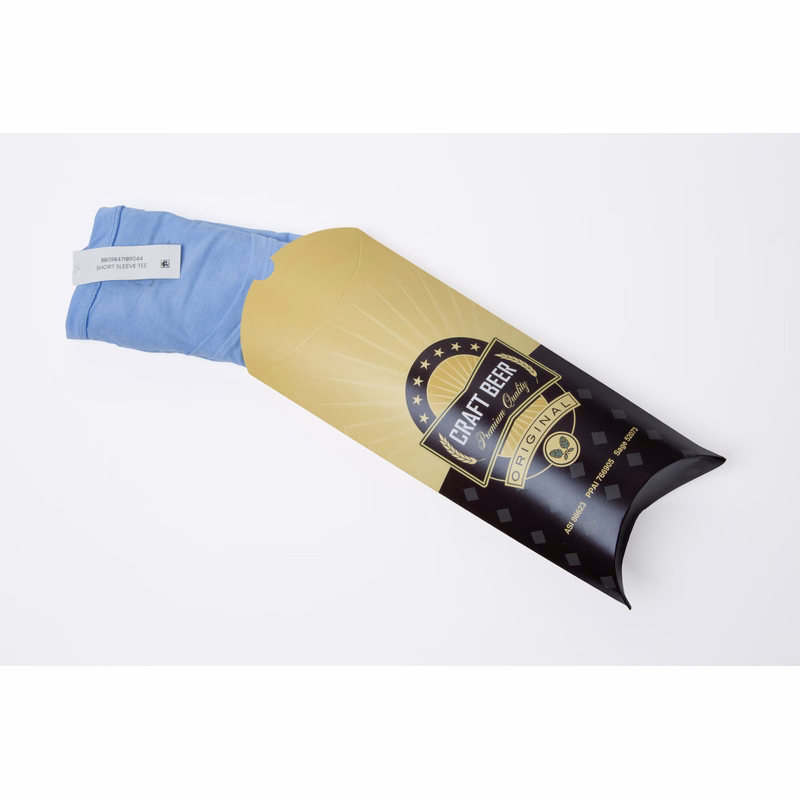 Full Color Pillow Box (12"L x 5.25W" x 2.5"H)