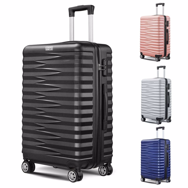 20 Inch Telescopic Locking Suitcase w/ Combination Lock