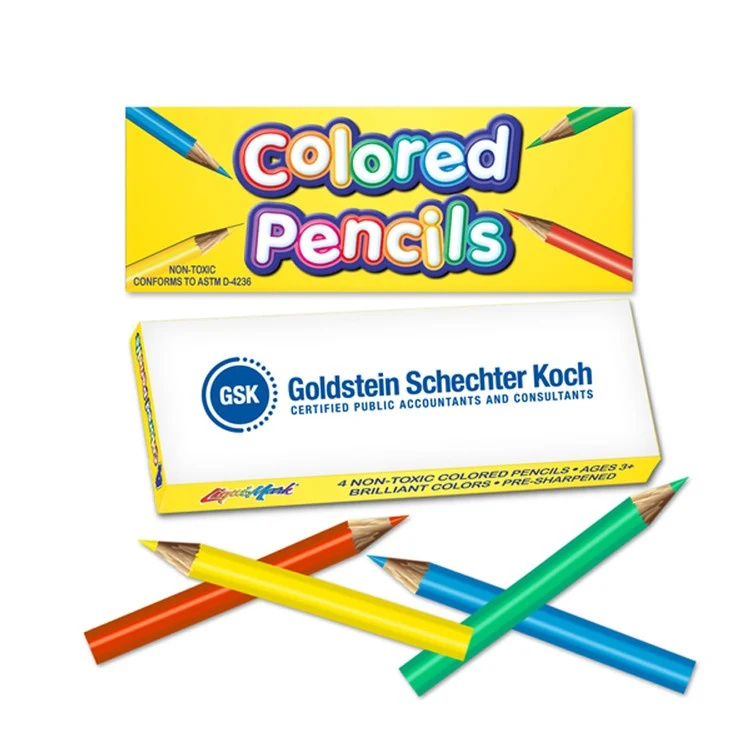 Mini Colored Pencil Four Pack 1