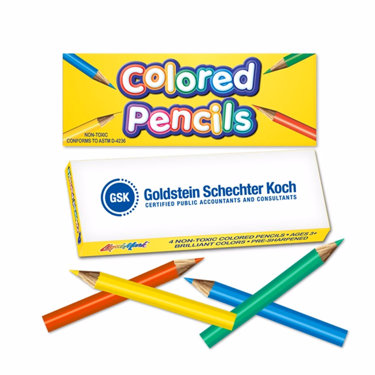 Mini Colored Pencil Four Pack