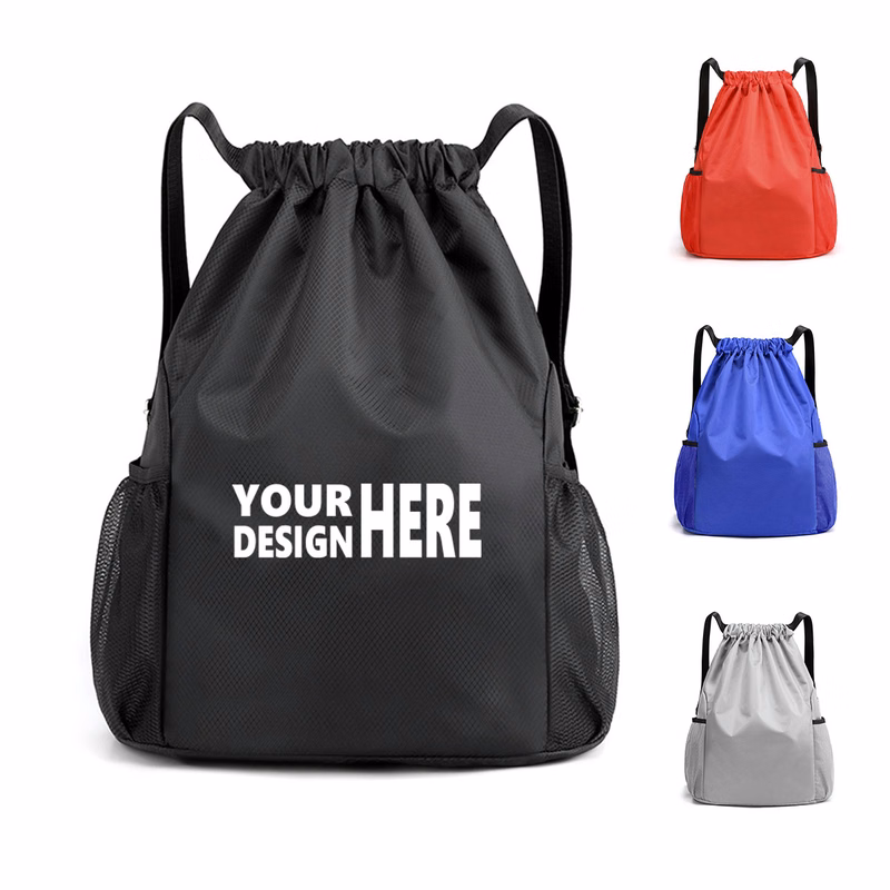 Customizable Oxford Waterproof Sports Drawstring Bag