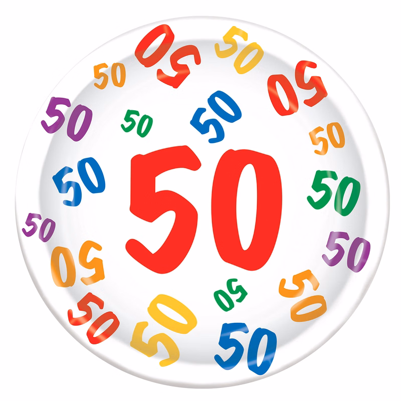 "50" Plates